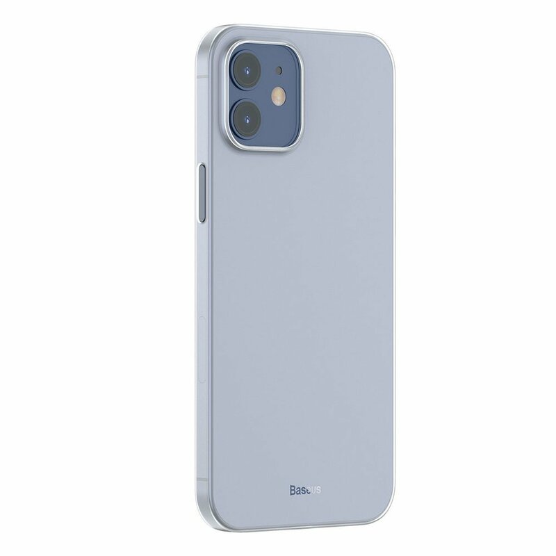 Husa iPhone 12 mini Baseus Wing Protective Case - WIAPIPH54N-02 - Alb