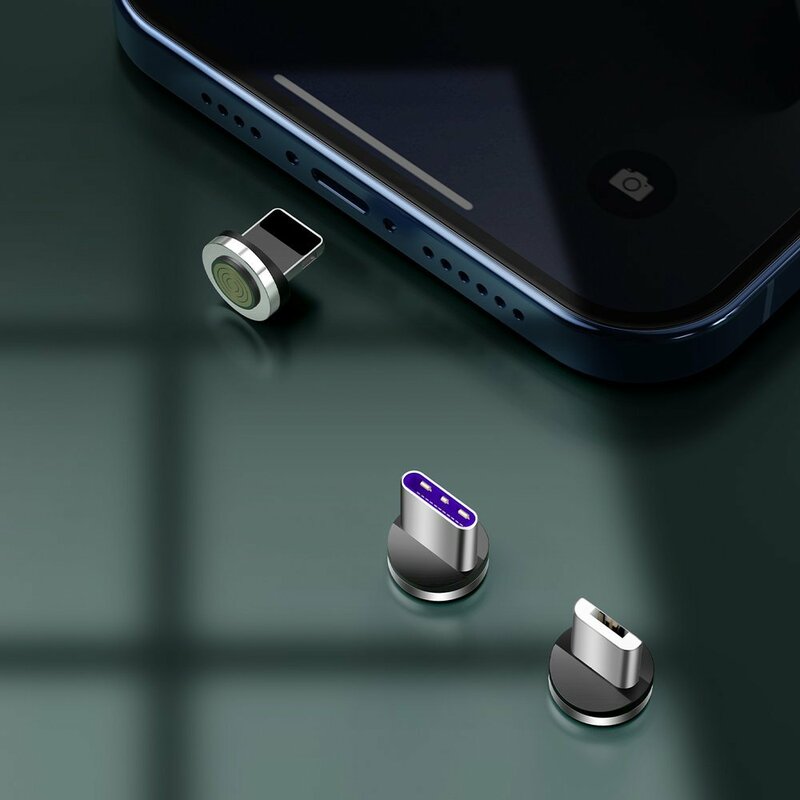 Cablu De Date 3in1 Micro-USB, Type-C, Lightning Baseus 5A 1m - CA1T3-BG1 - Negru