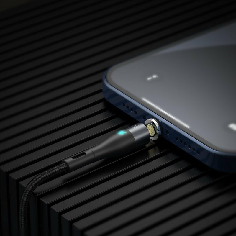 Cablu De Date 3in1 Micro-USB, Type-C, Lightning Baseus 5A 1m - CA1T3-BG1 - Negru