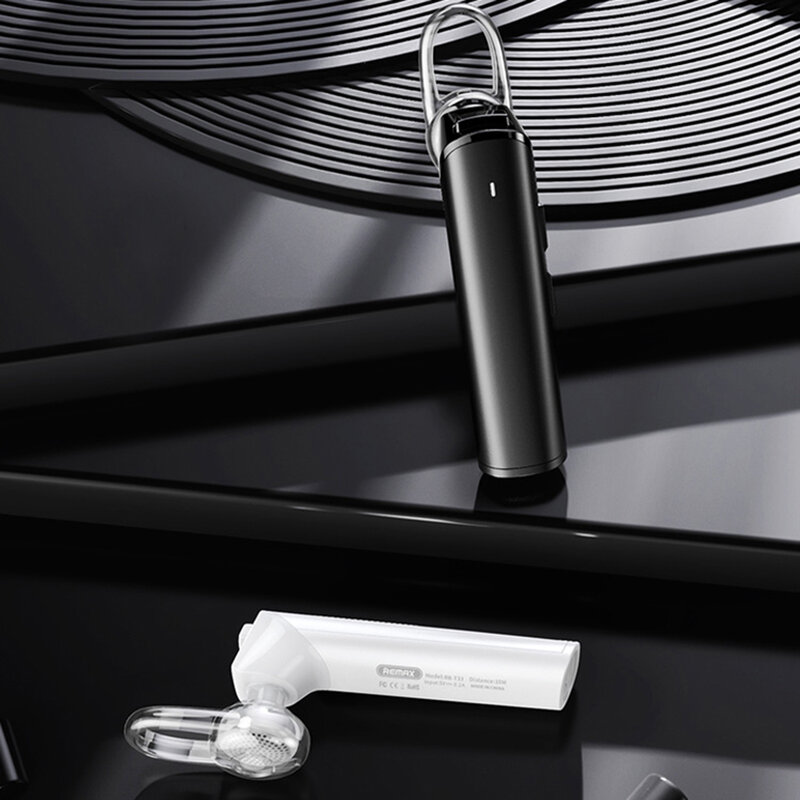 Casca Bluetooth Universala Wireless Remax RB-T33 Cu Microfon - Alb 