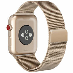 Curea Apple Watch 6 40mm Tech-Protect Milaneseband - Champagne Gold