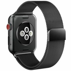 Curea Apple Watch 6 40mm Tech-Protect Milaneseband - Negru