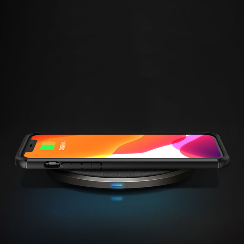 Husa iPhone 11 Techsuit CarbonFuse transparenta, negru