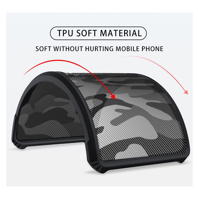 Husa iPhone 12 Mobster Up Fusion Camo - Albastru