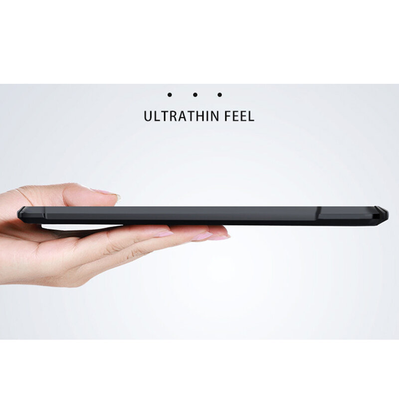 Husa Huawei P40 Pro Mobster Up Fusion  Transparenta - Negru