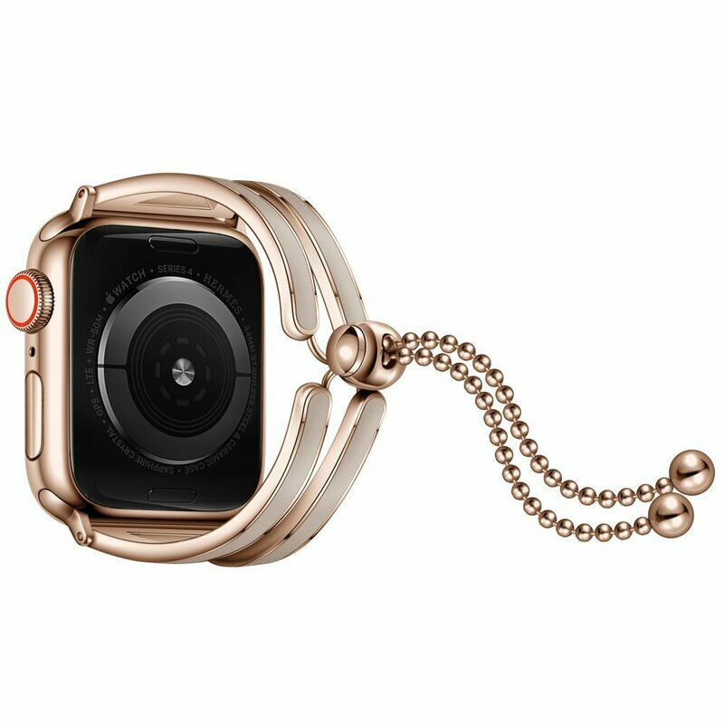 Curea Apple Watch 6 40mm Tech-Protect Chainband - Auriu