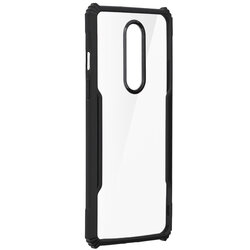 Husa OnePlus 8 Blade Acrylic Transparenta - Negru