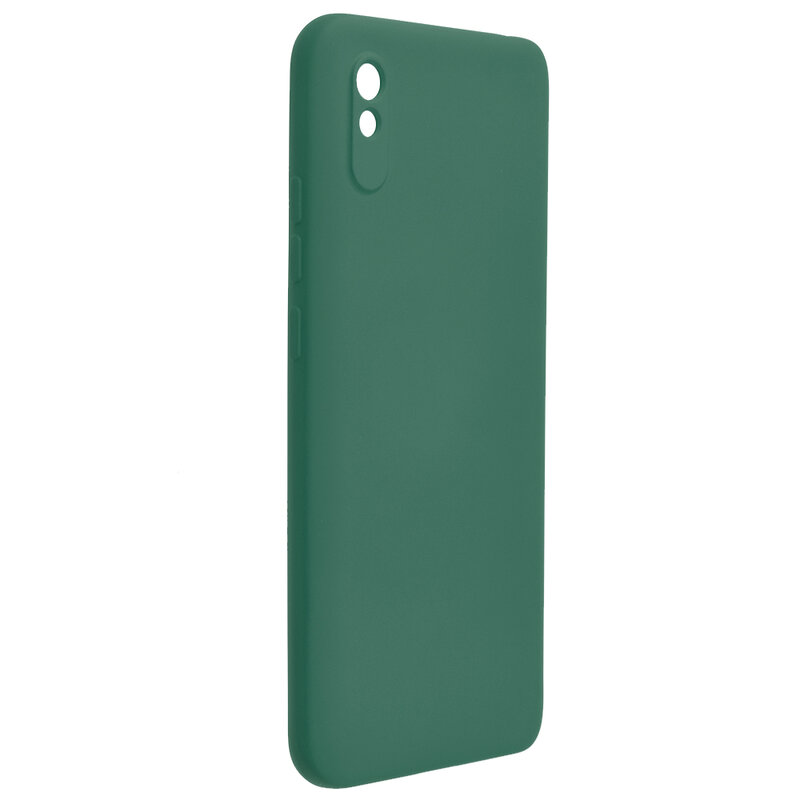 Husa Xiaomi Redmi 9A Mobster SoftTouch Lite - Verde Inchis