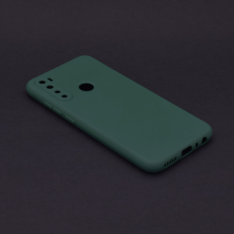 Husa Xiaomi Redmi Note 8 Mobster SoftTouch Lite - Verde Inchis