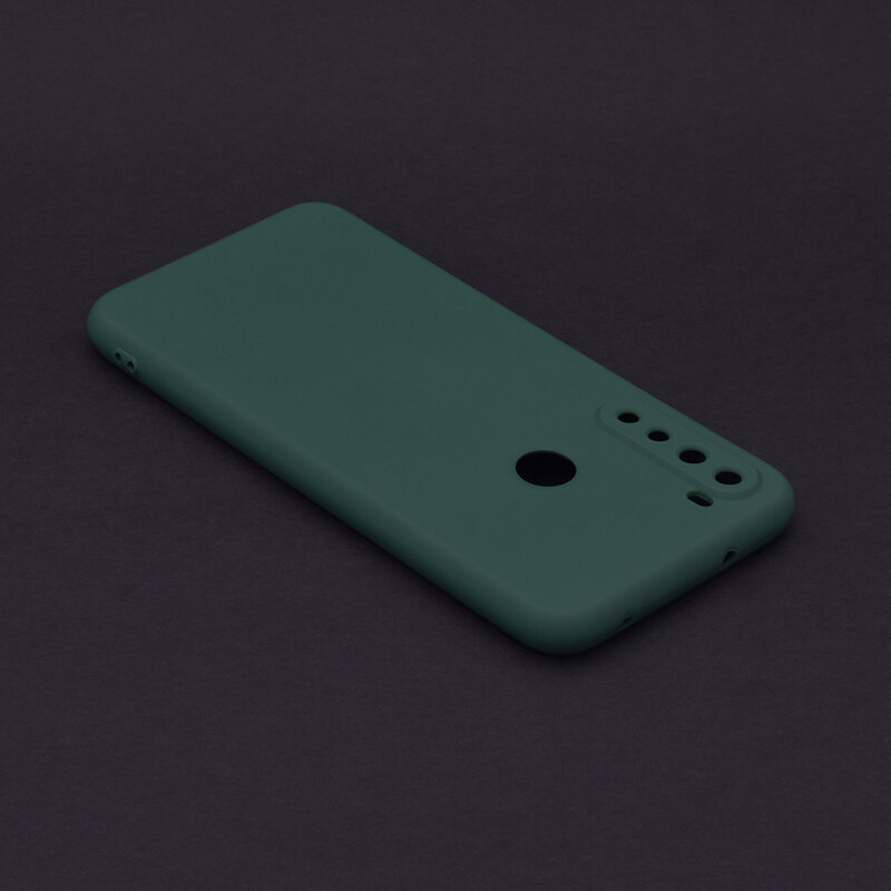 Husa Xiaomi Redmi Note 8 Mobster SoftTouch Lite - Verde Inchis