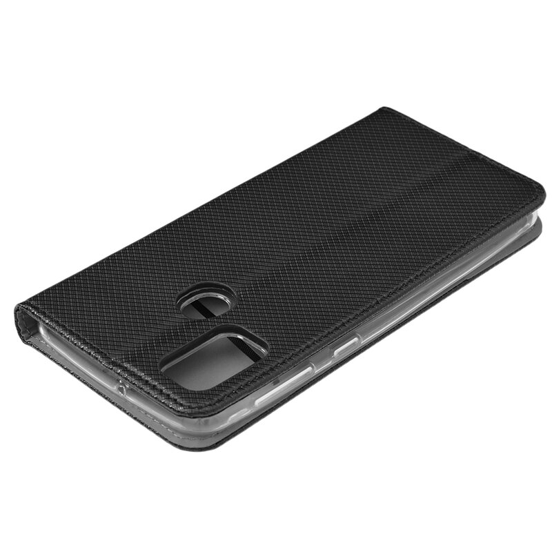 Husa Smart Book Samsung Galaxy M30s Flip - Negru