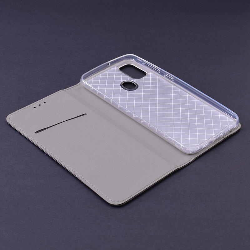 Husa Smart Book Samsung Galaxy M30s Flip - Negru