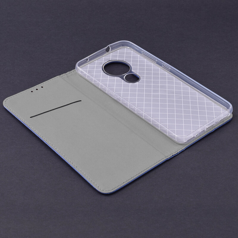 Husa Smart Book Nokia 6.2 2019 Flip - Albastru