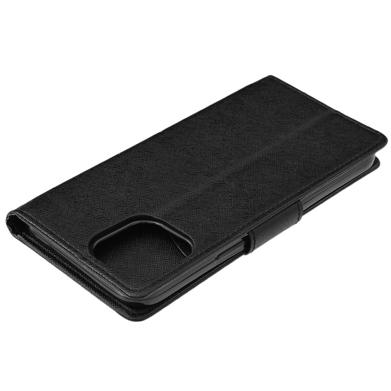 Husa iPhone 12 Flip MyFancy - Negru