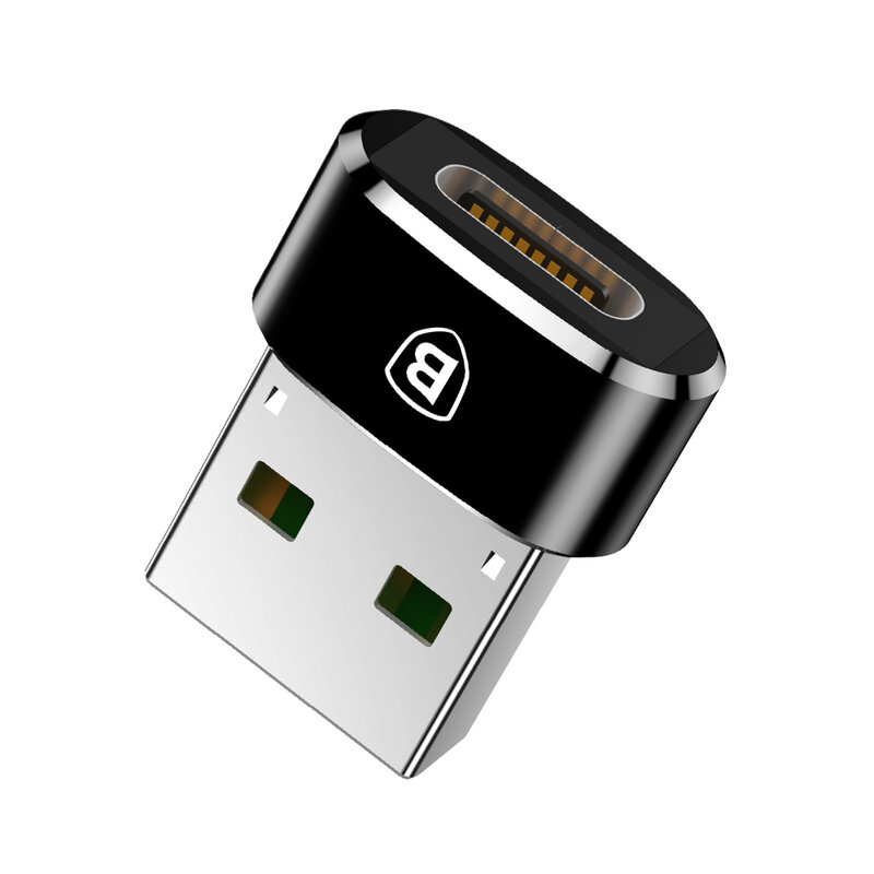 Convertor De La Type-C La USB Adaptor Baseus 5A - CAAOTG-01 - Negru