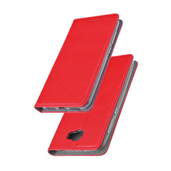 Husa Smart Book Huawei Y5 II, Y5 2, Y6 II Compact Flip Rosu