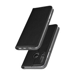 Husa Smart Book Huawei P30 Lite Flip Negru