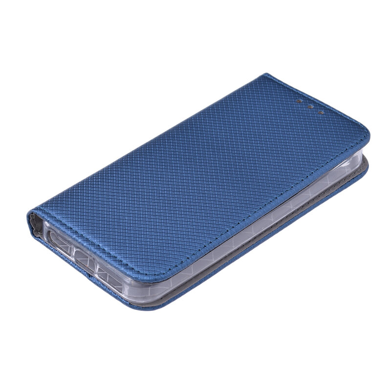 Husa Smart Book Samsung Galaxy S5 G900 Flip Albastru