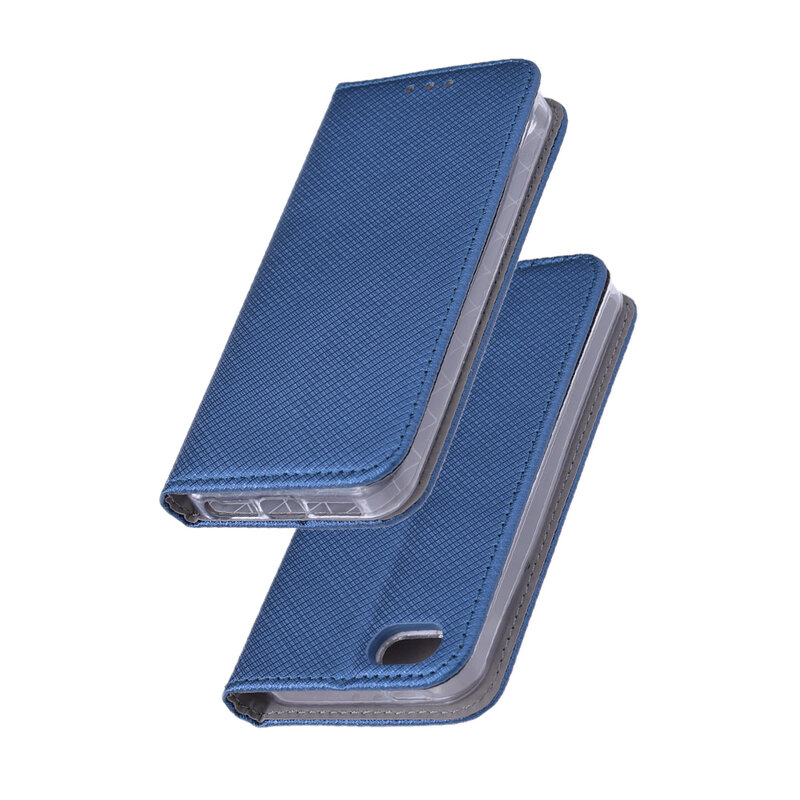 Husa Smart Book Samsung Galaxy S5 G900 Flip Albastru
