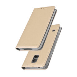Husa Smart Book Samsung Galaxy S5 G900 Flip Auriu