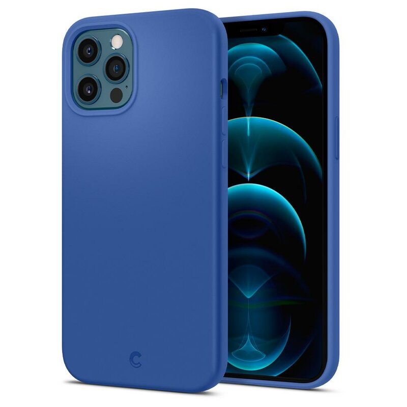 Husa iPhone 12 Pro Spigen Ciel by Cyrill Silicone - Linen Blue