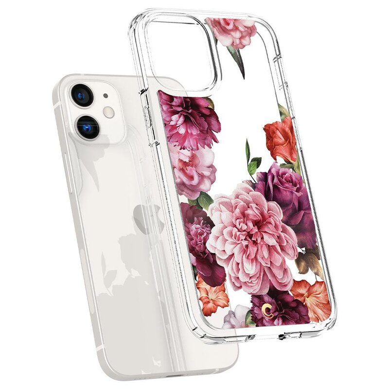 Husa iPhone 12 Spigen Ciel by Cyrill Cecile - Rose Floral