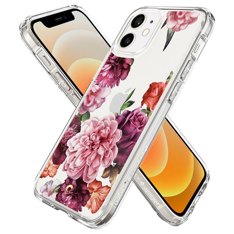 Husa iPhone 12 Spigen Ciel by Cyrill Cecile - Rose Floral