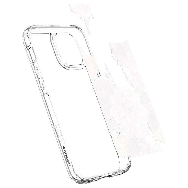 Husa iPhone 12 Spigen Ciel by Cyrill Cecile - Rose Floral