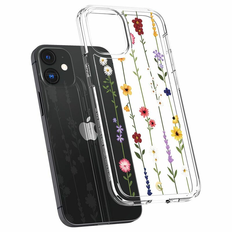 Husa iPhone 12 mini Spigen Ciel by Cyrill Cecile - Flower Garden