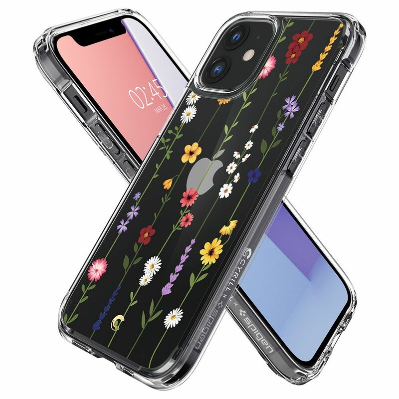 Husa iPhone 12 mini Spigen Ciel by Cyrill Cecile - Flower Garden
