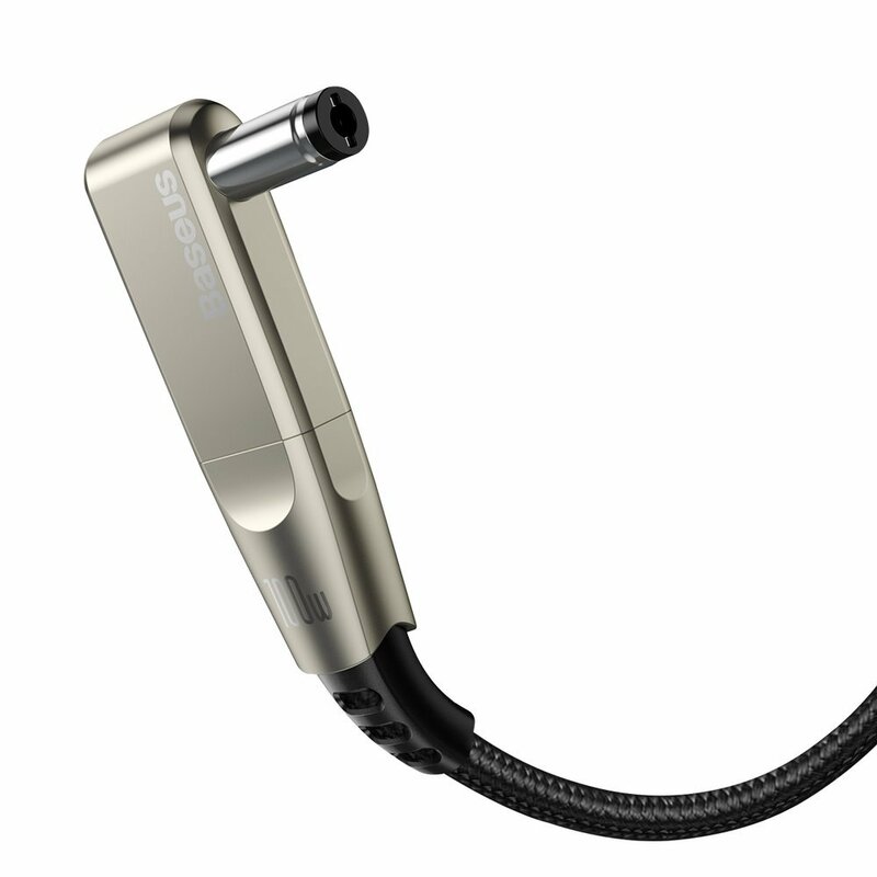 Cablu De Date Laptop Asus, Toshiba, Lenovo Type C/C+DC Baseus 100W 5A 2m - CA1T2-A01 - Negru