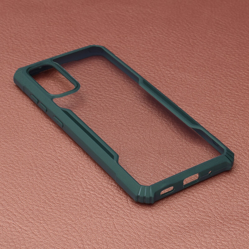 Husa Samsung Galaxy S20 5G Blade Acrylic Transparenta - Verde