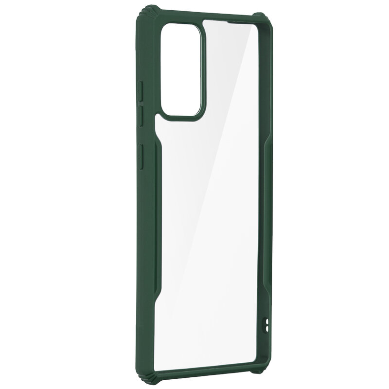 Husa Samsung Galaxy Note 20 5G Blade Acrylic Transparenta - Verde