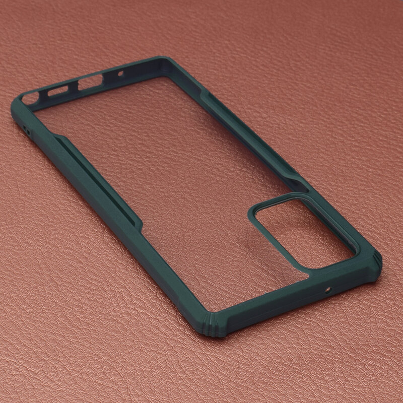 Husa Samsung Galaxy Note 20 5G Blade Acrylic Transparenta - Verde