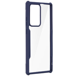 Husa Samsung Galaxy Note 20 Ultra Blade Acrylic Transparenta - Albastru