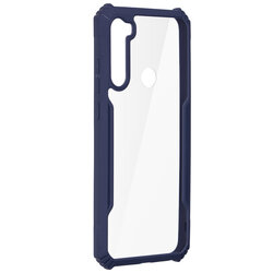 Husa Xiaomi Redmi Note 8T Blade Acrylic Transparenta - Albastru