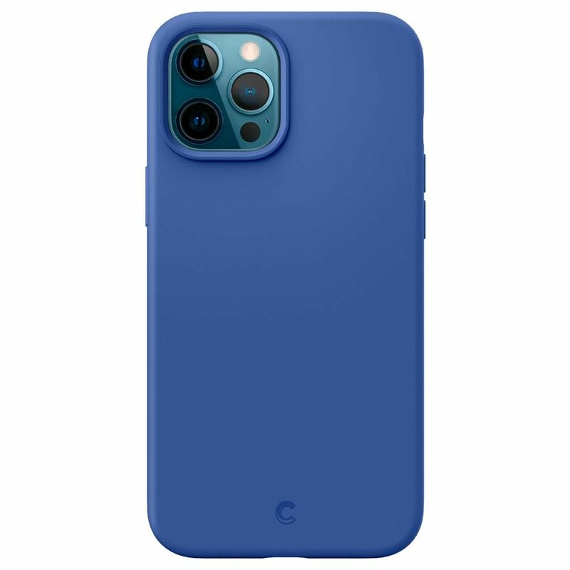 Husa iPhone 12 Pro Max Spigen Ciel by Cyrill Silicone - Linen Blue