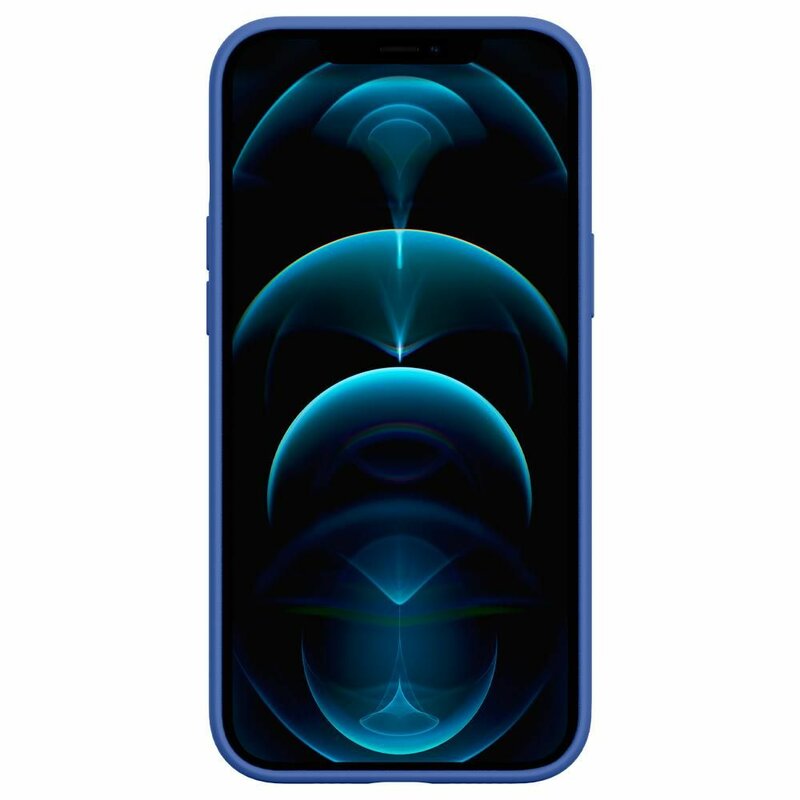 Husa iPhone 12 Pro Max Spigen Ciel by Cyrill Silicone - Linen Blue