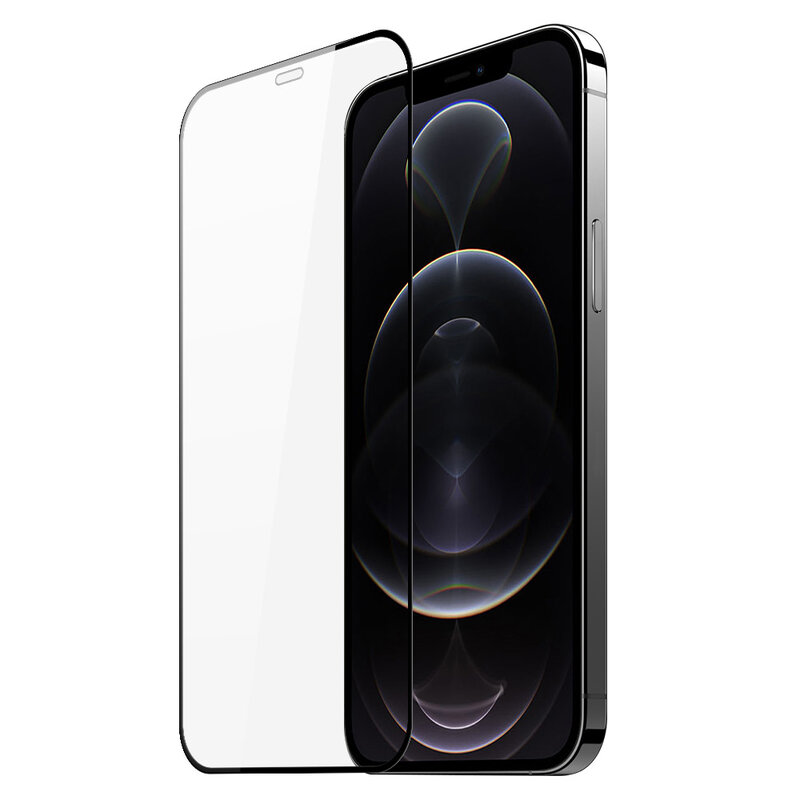 Folie Sticla iPhone 12 Pro Max Dux Ducis Tempered Glass - Negru