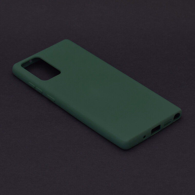 Husa Samsung Galaxy Note 20 Mobster SoftTouch Lite - Verde Inchis