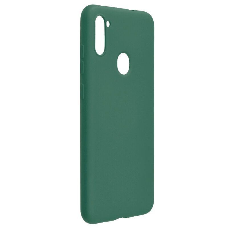 Husa Samsung Galaxy A11 Mobster SoftTouch Lite - Verde Inchis