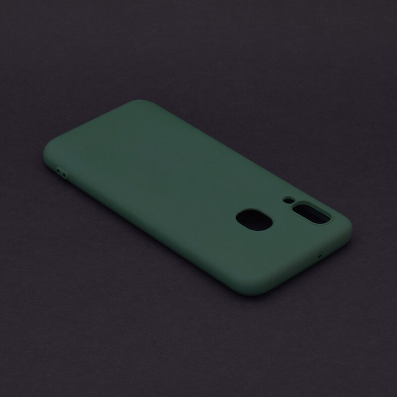 Husa Samsung Galaxy A40 Mobster SoftTouch Lite - Verde Inchis