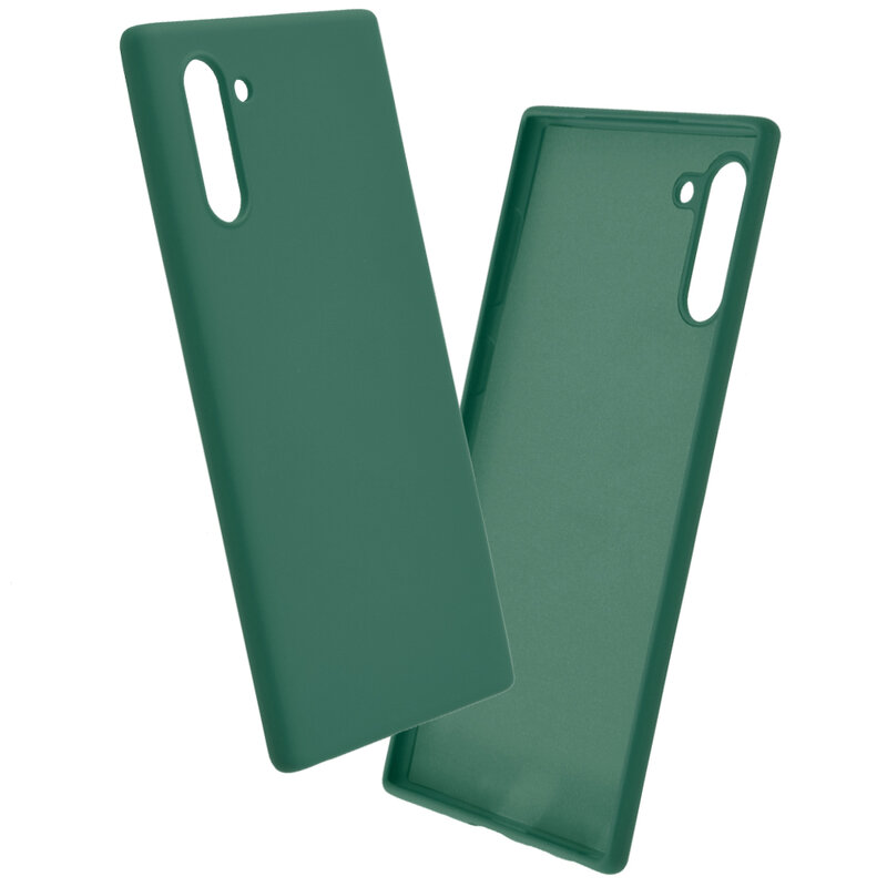 Husa Samsung Galaxy Note 10 Mobster SoftTouch Lite - Verde Inchis