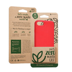 Husa iPhone SE 2, SE 2020 Forcell Bio Zero Waste Eco Friendly - Rosu
