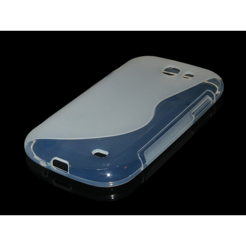 Husa Samsung Galaxy Express i8730 Silicon Gel TPU Alb Transparent