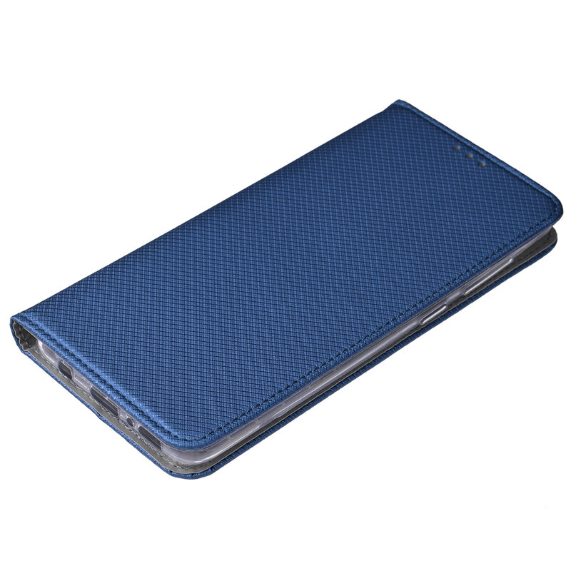 Husa Smart Book Samsung Galaxy A21s Flip - Albastru
