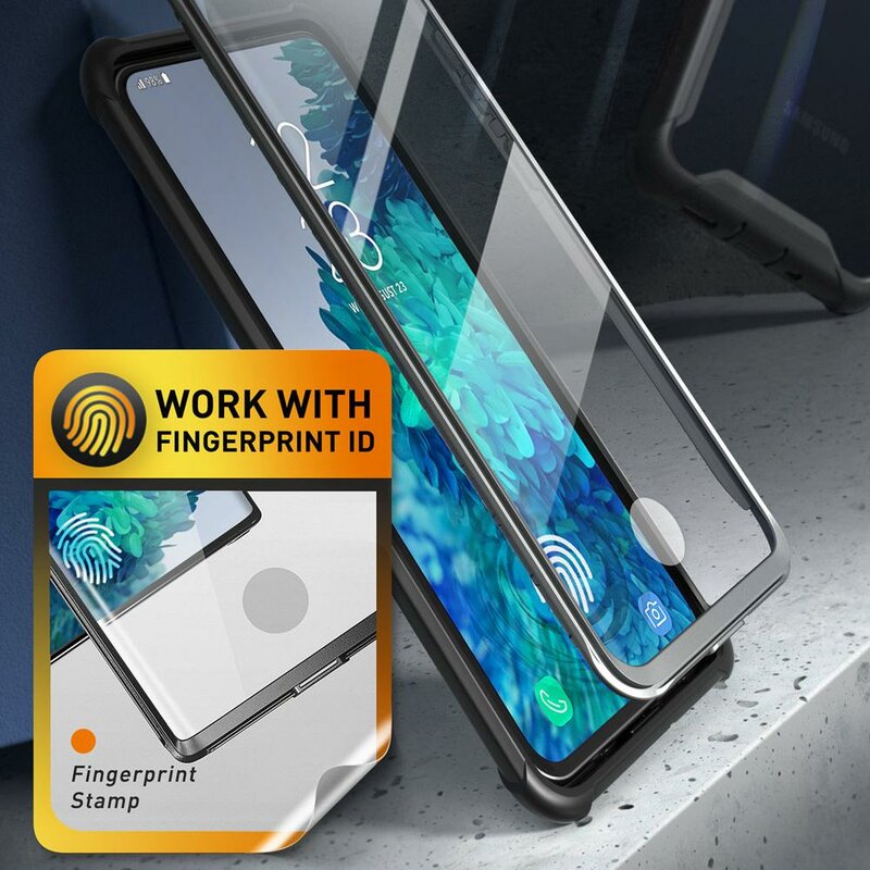 [Pachet 360°] Husa Samsung Galaxy S20 FE i-Blason Ares + Folie Ecran - Black