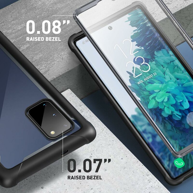 [Pachet 360°] Husa Samsung Galaxy S20 FE i-Blason Ares + Folie Ecran - Black