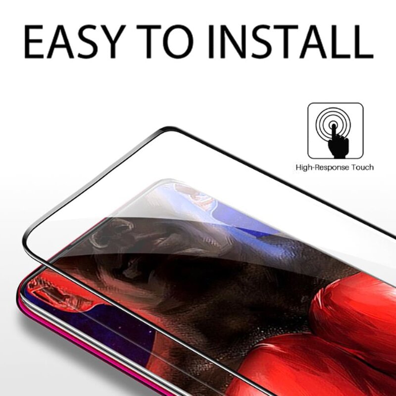 Folie Motorola Moto G8 Play Mobster Ceramics 9D Cu Acoperire Integrala - Negru