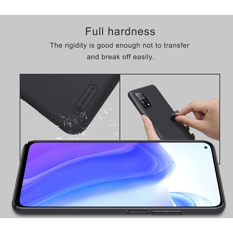 Husa Xiaomi Mi 10T Pro 5G Nillkin Super Frosted Shield, negru